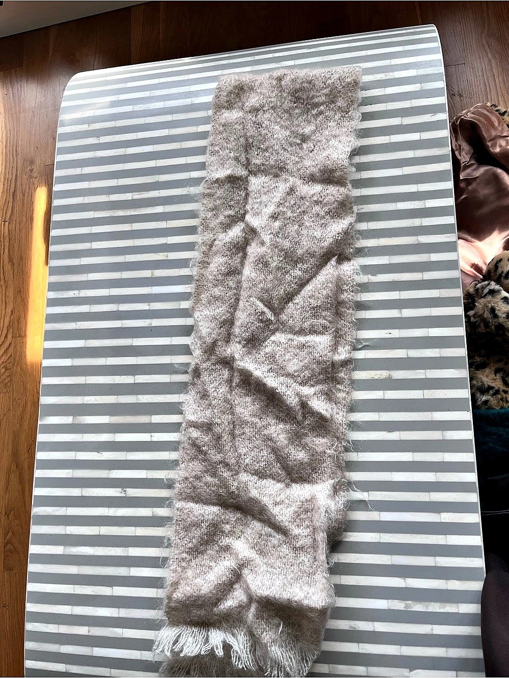 KILKEENNY Cushendale Scarf in Gray Like New